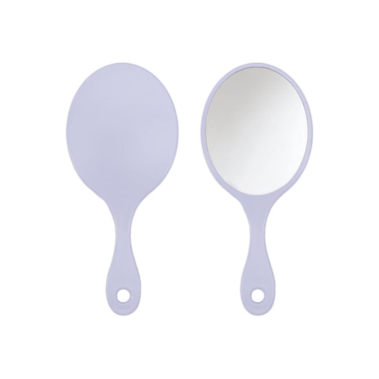 Picture of Chic Princess-Style Handheld Makeup Mirror