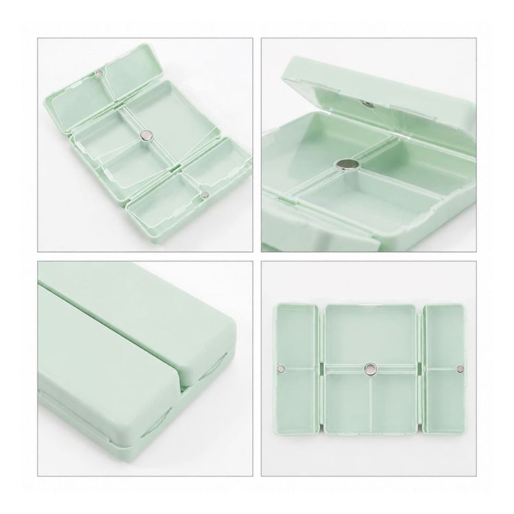 Picture of Folding 7 Compartment Pills Box