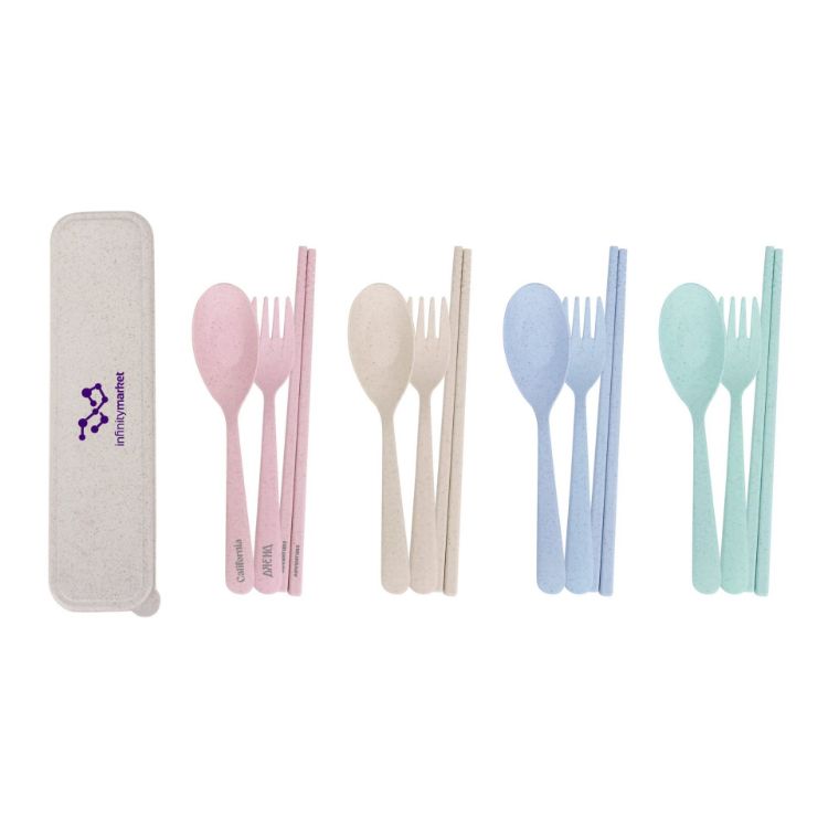 Picture of 3 pieces Portable Utensils Set