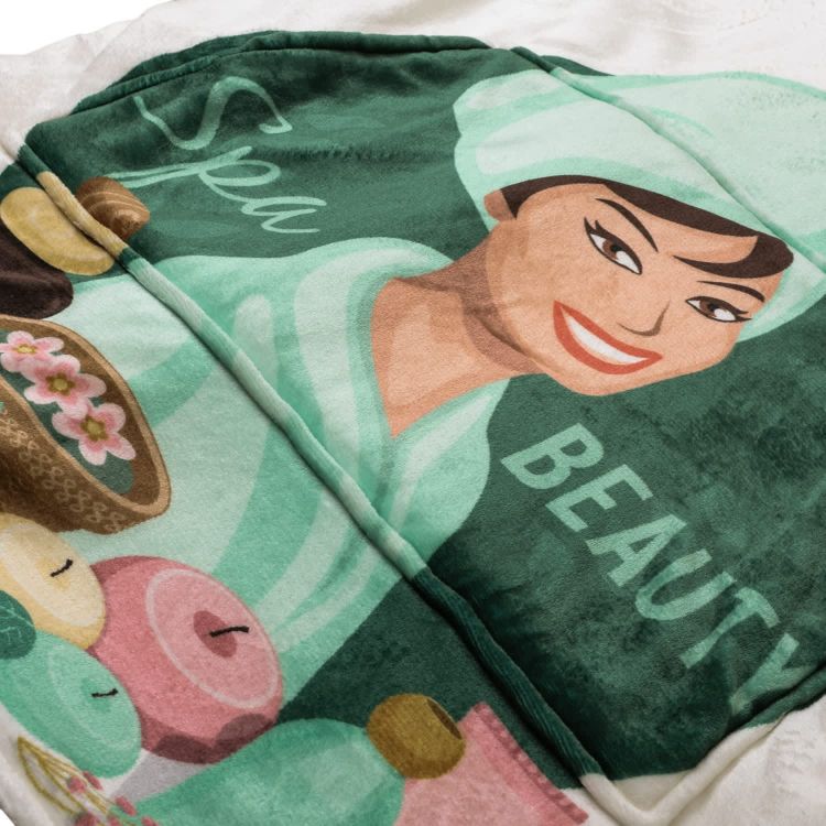 Picture of Unisex Premium 100% Polyester Sublimated  Wearable Blanket
