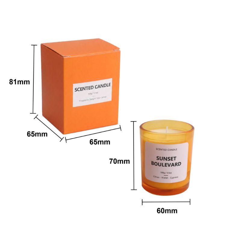 Picture of 3.5oz Glass Candle