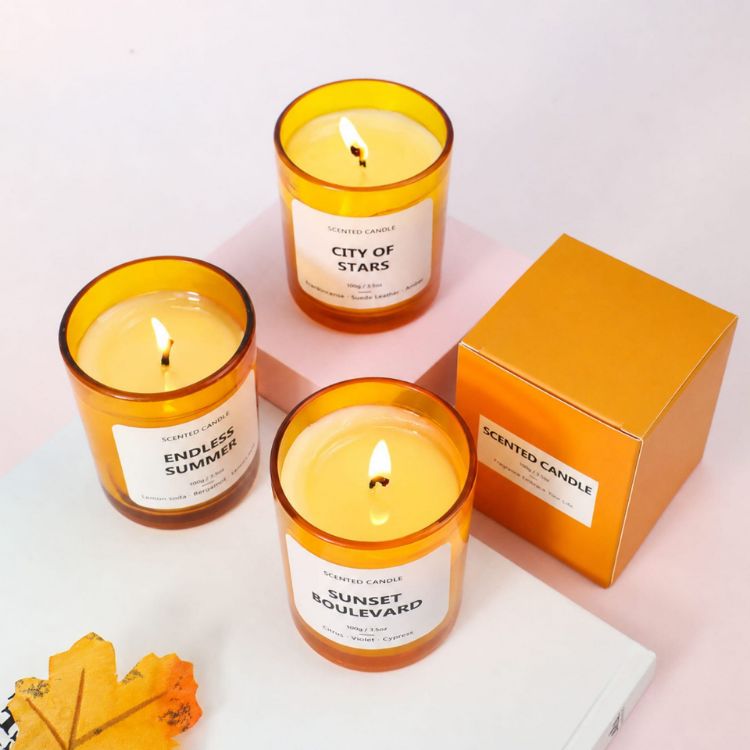 Picture of 3.5oz Glass Candle