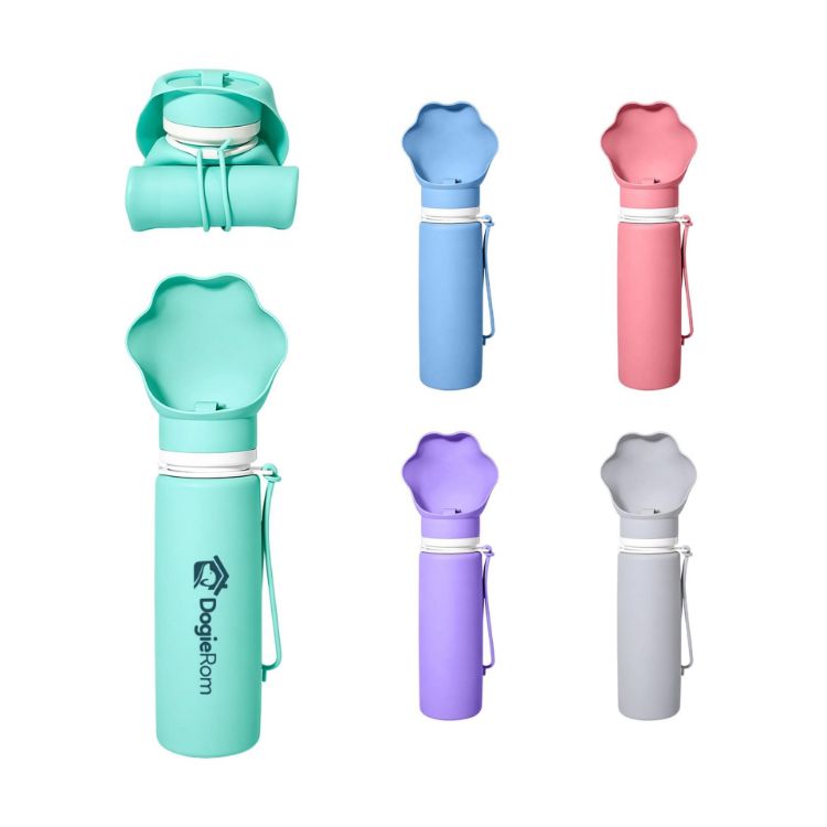 Picture of 550ml Paw Bowl Collapsible Dog Water Bottle