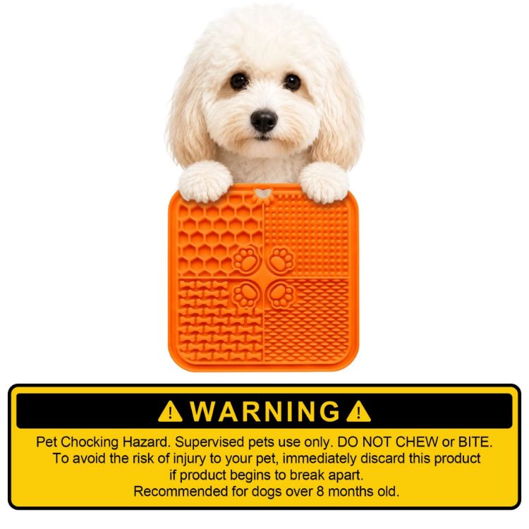 Picture of 4-Section Dog Enrichment Lick Mat