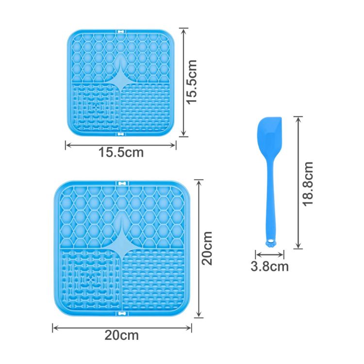 Picture of 3-Section Dog Enrichment Lick Mat