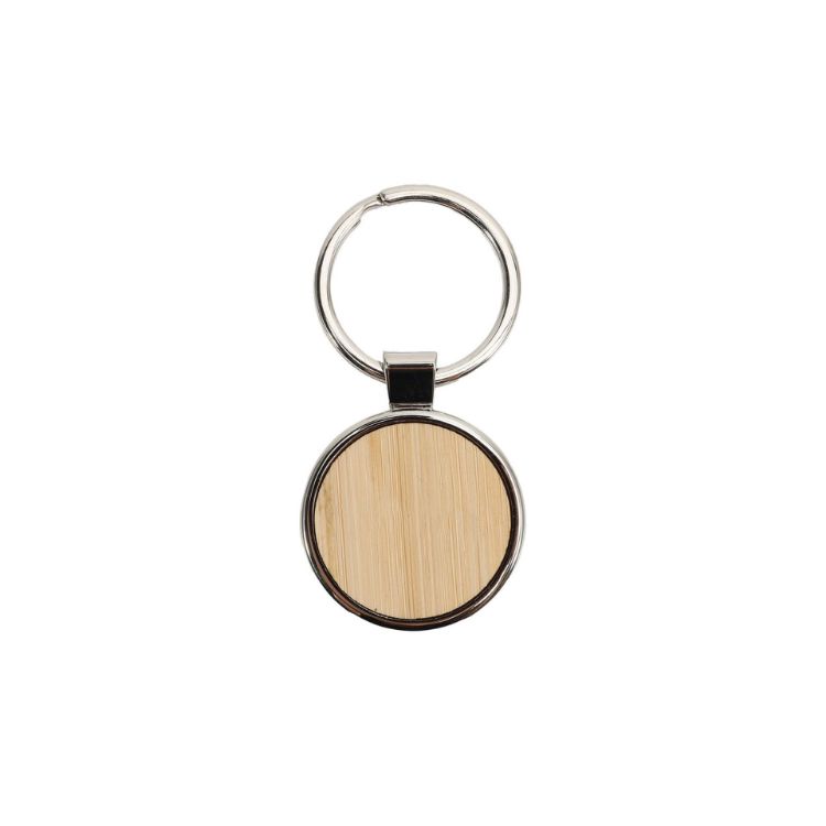 Picture of Round Wooden Keyring