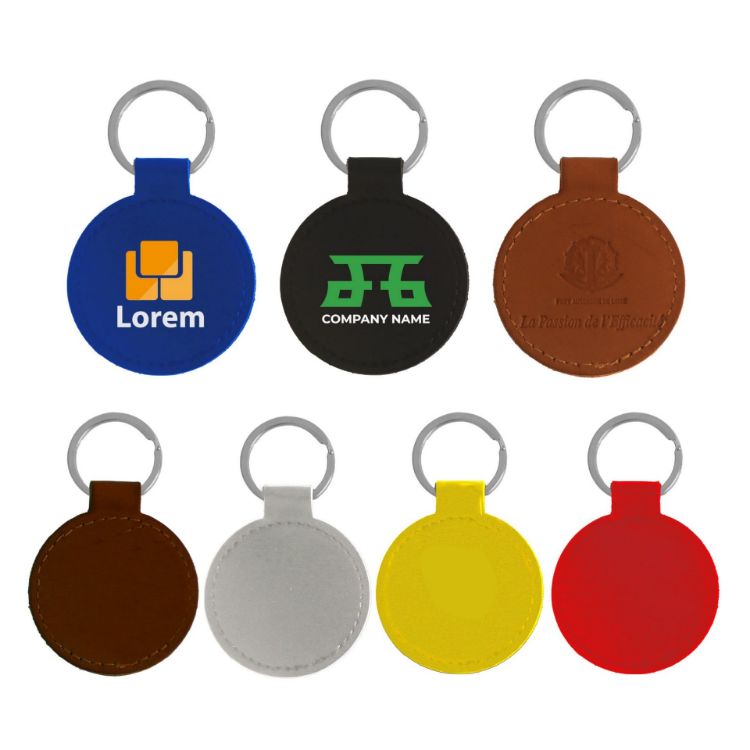 Picture of Classic PU Leather Keyring