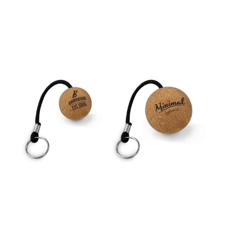 Picture of Cork Ball Keyring