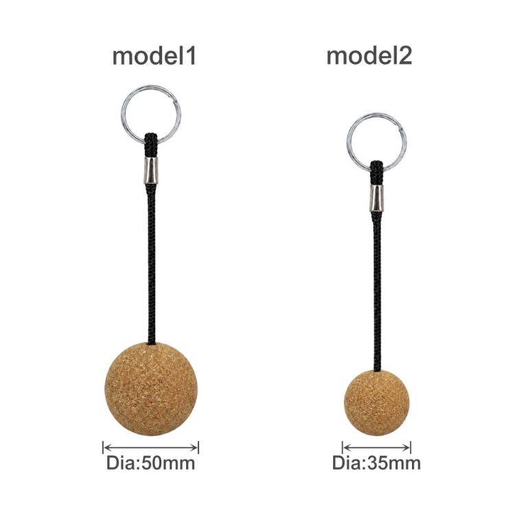 Picture of Cork Ball Keyring