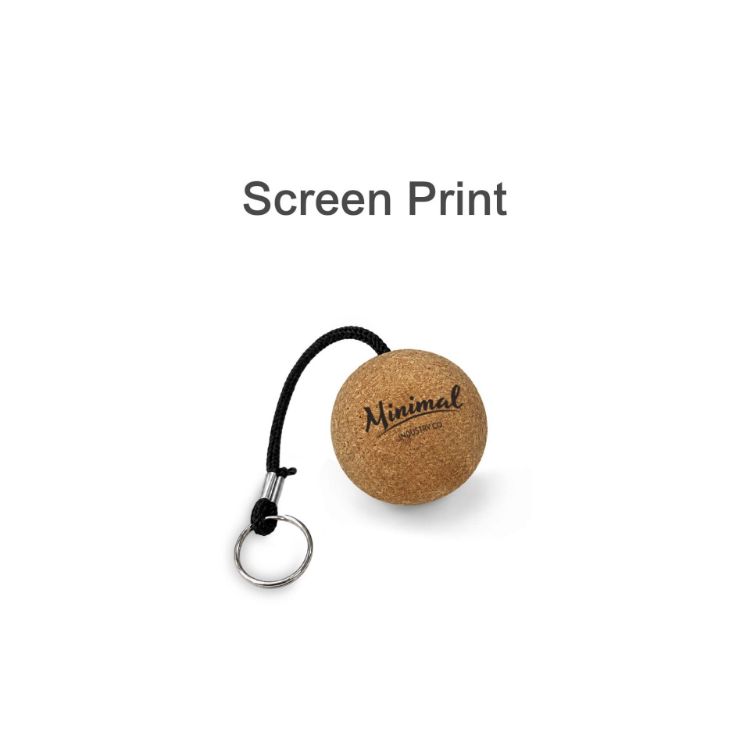 Picture of Cork Ball Keyring