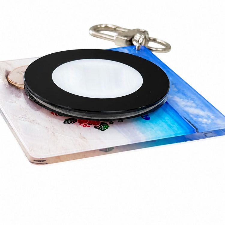 Picture of NFC Acrylic Spinning Keychain