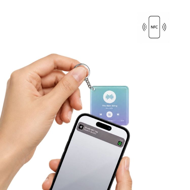 Picture of NFC Acrylic Keychain