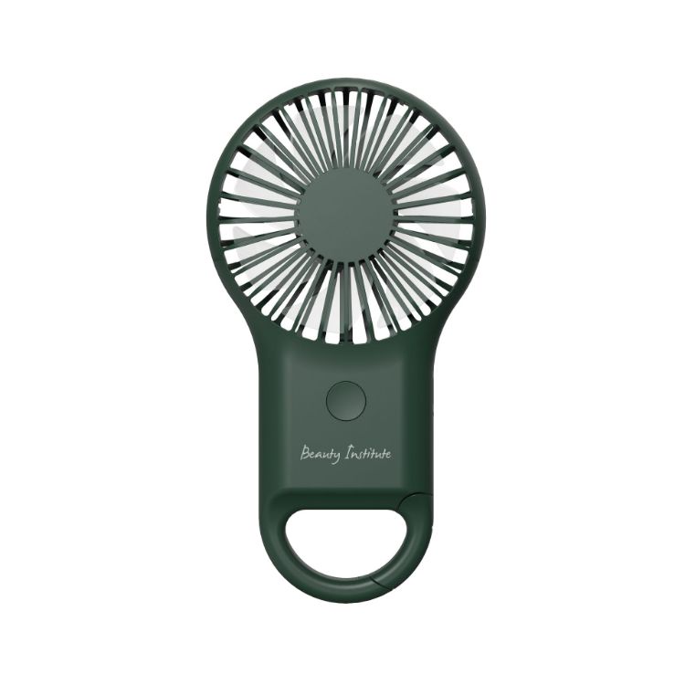 Picture of Carabiner Mini Fan with LED Light