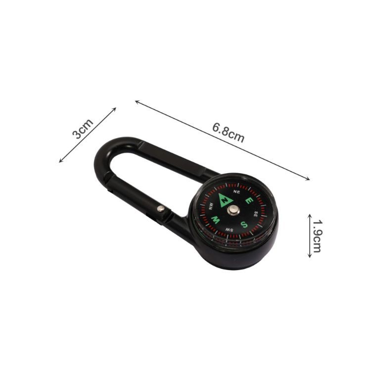 Picture of Compass Thermometre Carabiner