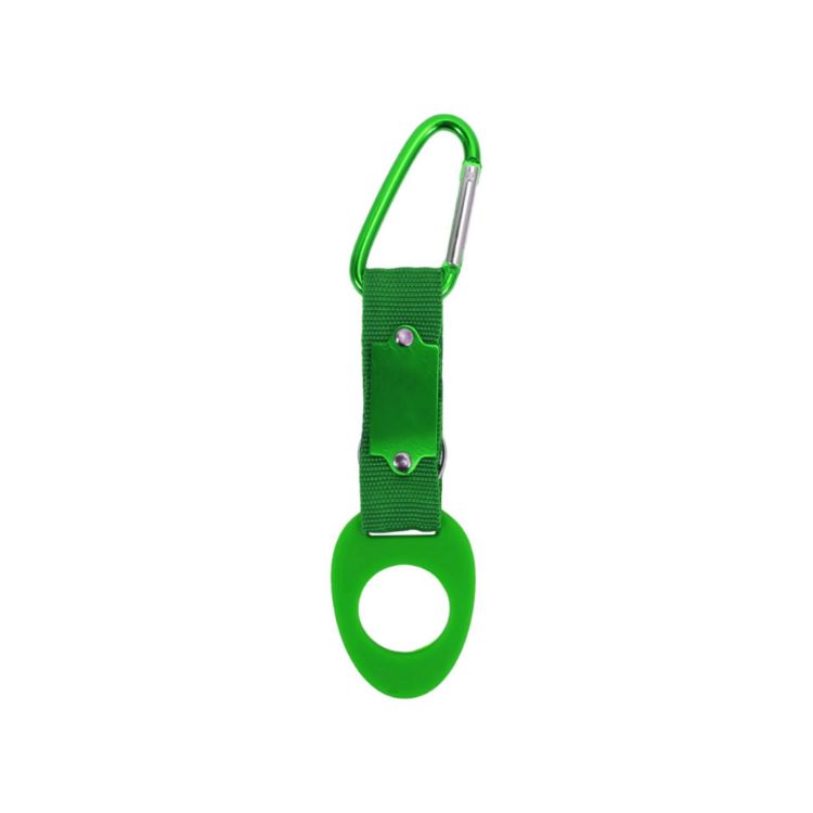 Picture of Carabiner Clip With Rubber Bottle Holder
