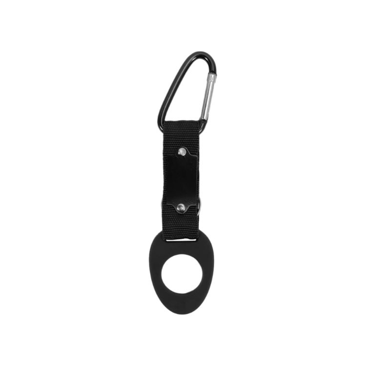 Picture of Carabiner Clip With Rubber Bottle Holder