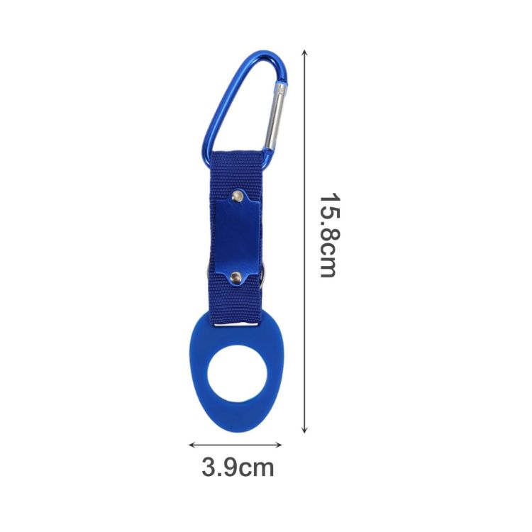 Picture of Carabiner Clip With Rubber Bottle Holder
