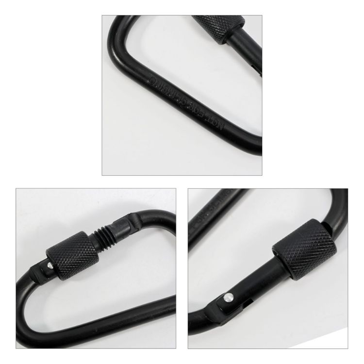 Picture of D-Shaped Screw Lock Keychain