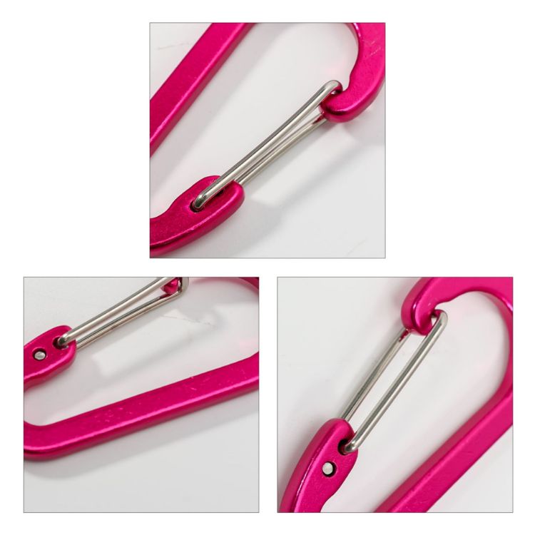 Picture of D Type Aluminium Alloy Carabiner Hooks