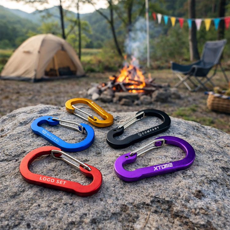 Picture of D Type Aluminium Alloy Carabiner Hooks