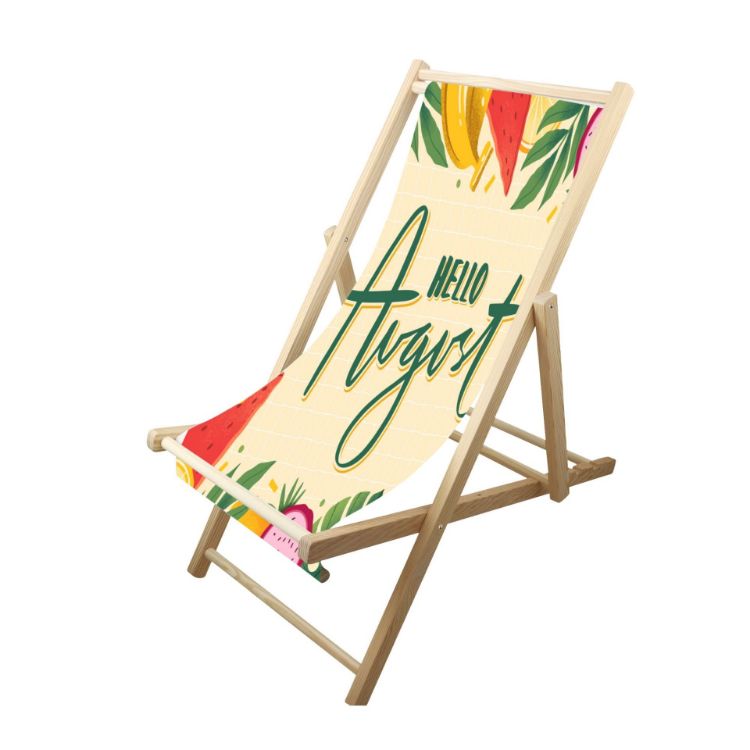 Picture of Wooden Beach Chair