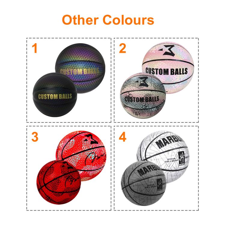 Picture of Holographic Glowing Basketball