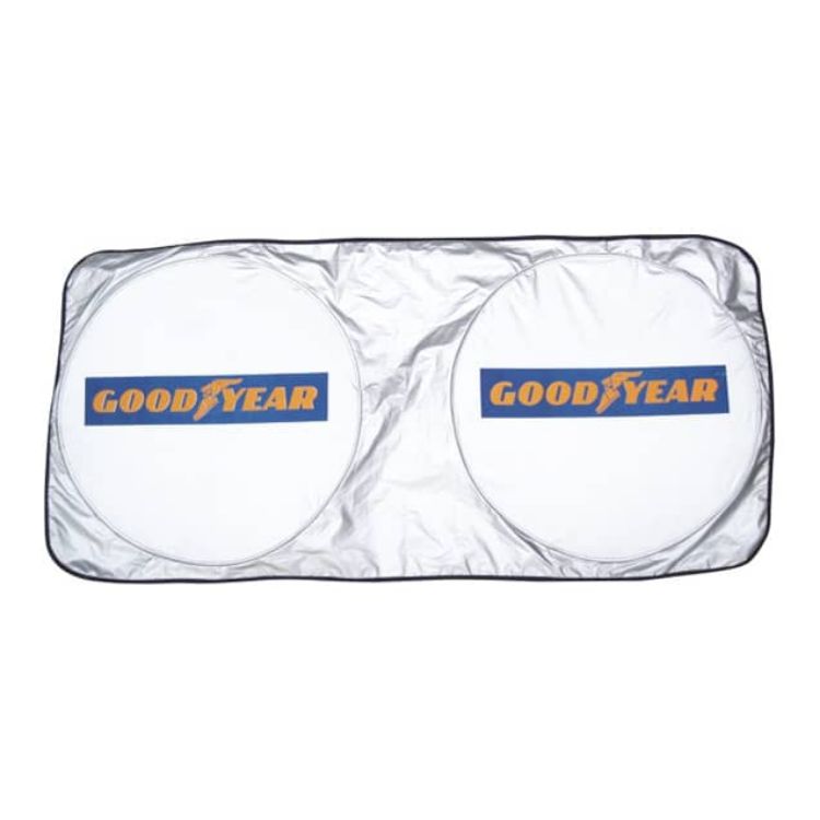 Picture of Twin Circular Reflective Car Sunshade