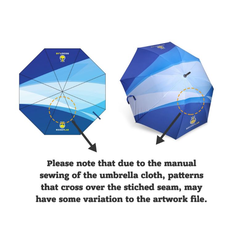 Picture of Folding Ten-Panel Digital Print Umbrella