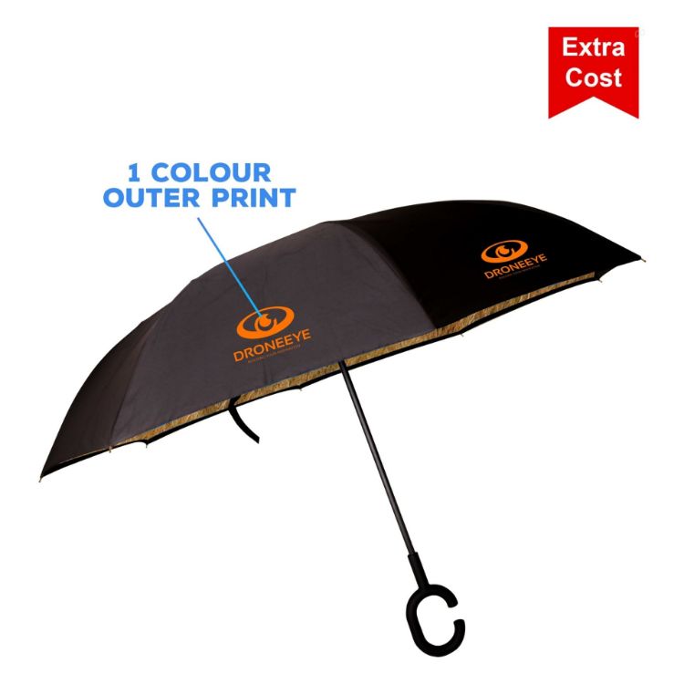 Picture of Reversible Folding Umbrella