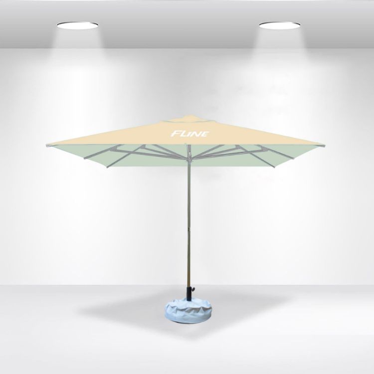 Picture of 3x3m Square Stock Colour Commercial Market Umbrella
