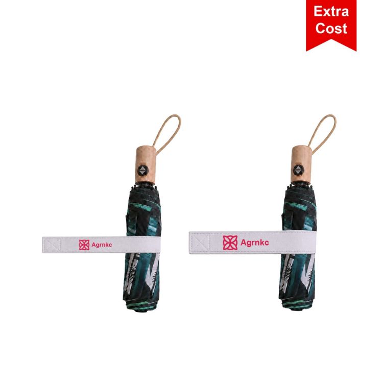 Picture of Triple folding RPET umbrella - auto open and close