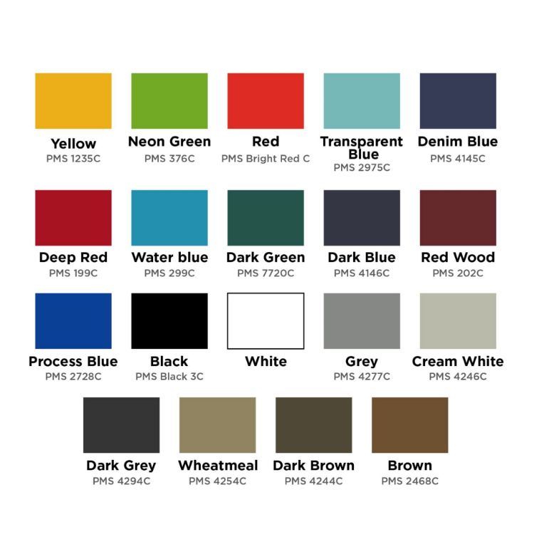 Picture of 3x3m Wind-resistant Square Stock Colour Outdoor Umbrella