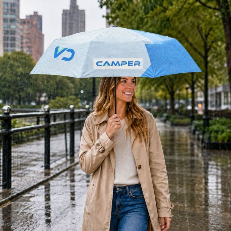 Picture of 21'' Anti-rebound Folding Umbrella