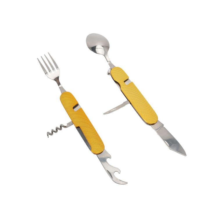 Picture of Coloured Hardware Camping Cutlery Tool