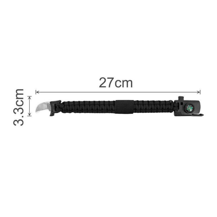 Picture of 4 in 1 Outdoor Paracord Survival Bracelet