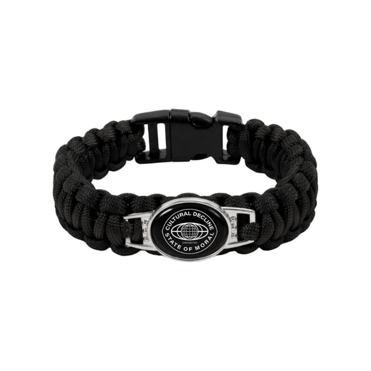 Picture of Braided Paracord Bracelet with Themed Pendant