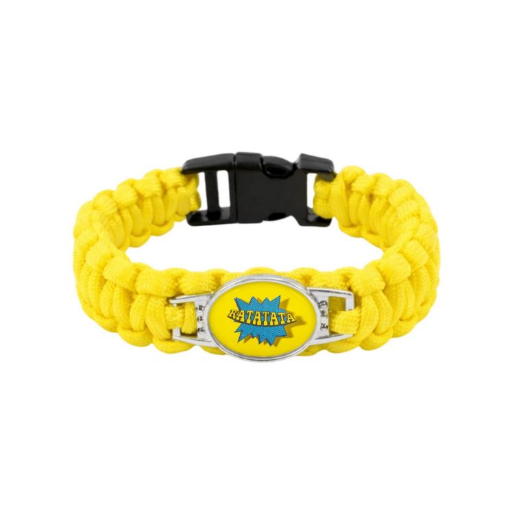 Picture of Braided Paracord Bracelet with Themed Pendant
