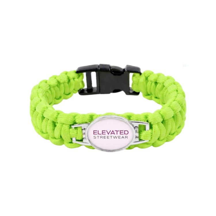 Picture of Braided Paracord Bracelet with Themed Pendant