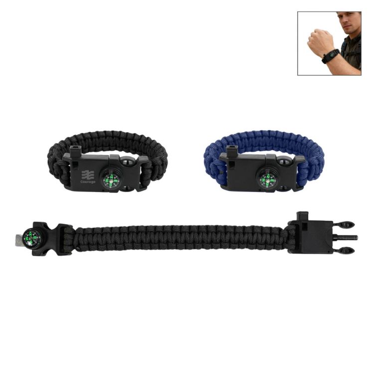 Picture of 6 in 1 Paracord Survival Bracelet