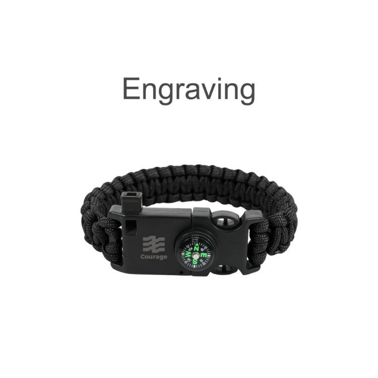Picture of 6 in 1 Paracord Survival Bracelet