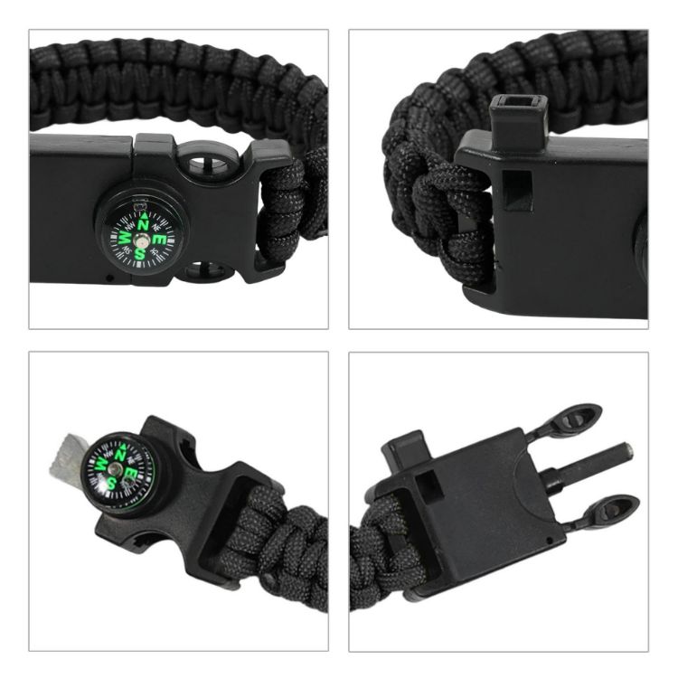 Picture of 6 in 1 Paracord Survival Bracelet