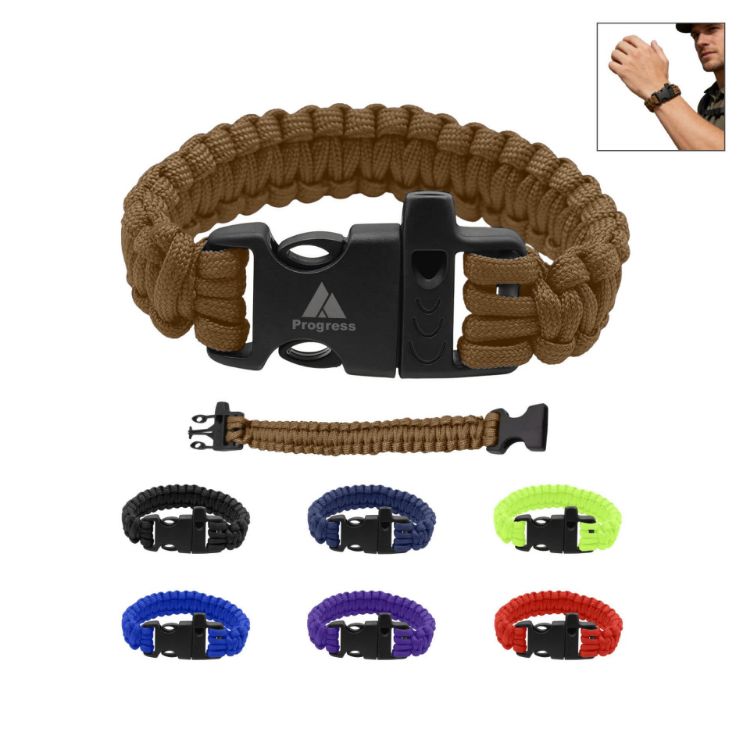 Picture of Paracord Bracelet With Whistle