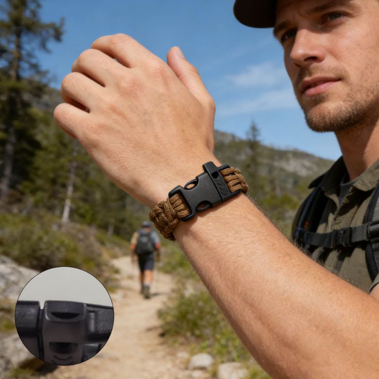 Picture of Paracord Bracelet With Whistle