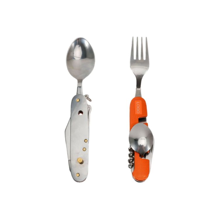 Picture of 10-in-1 Multi-Function Camping Flatware Utensil