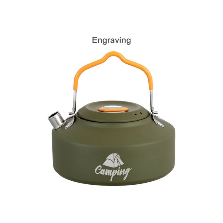 Picture of 1 Litre Camping Kettle Coffee Tea Pot with Lid