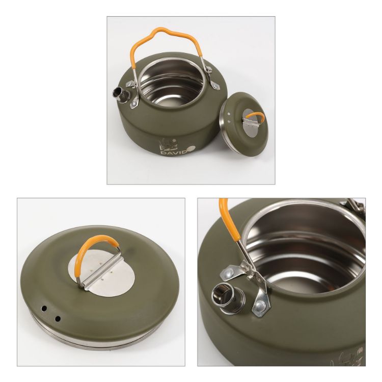 Picture of 1 Litre Camping Kettle Coffee Tea Pot with Lid