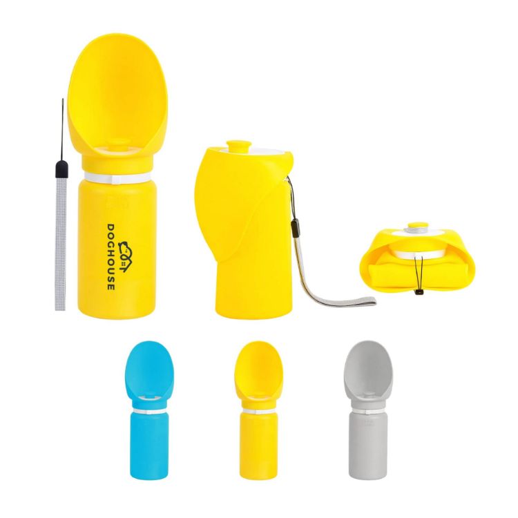 Picture of 550ml Leaf Bowl Collapsible Dog Water Bottle