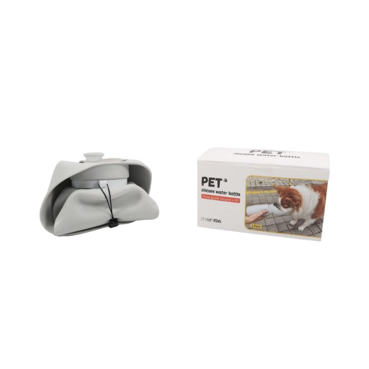 Picture of 550ml Leaf Bowl Collapsible Dog Water Bottle