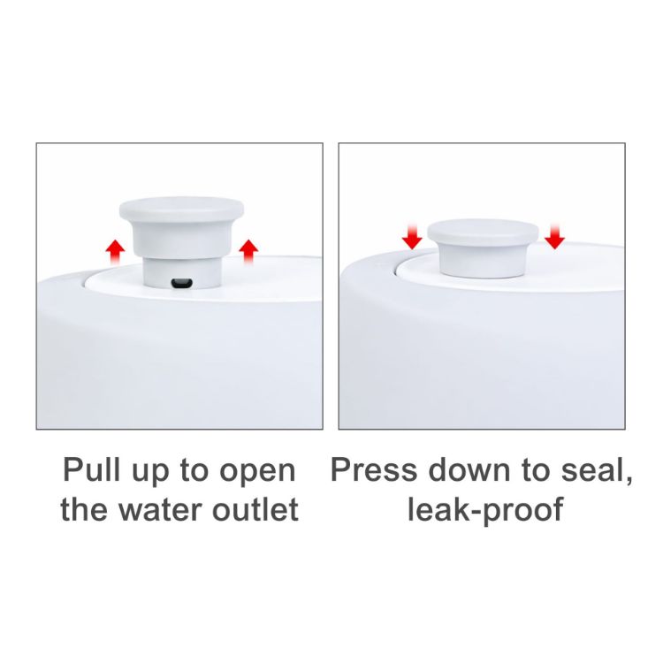 Picture of 550ml Leaf Bowl Collapsible Dog Water Bottle
