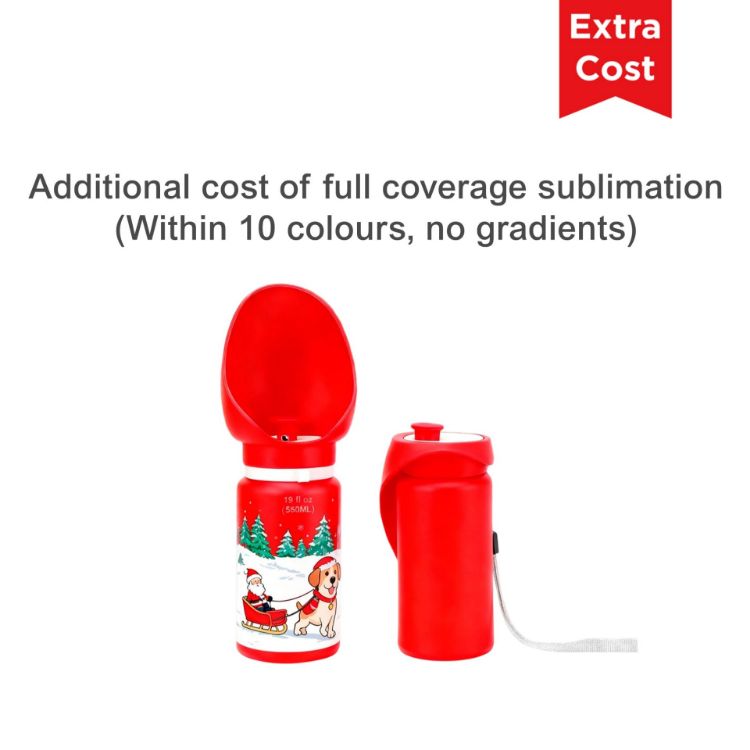 Picture of 550ml Leaf Bowl Collapsible Dog Water Bottle